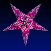 paper star lamps
